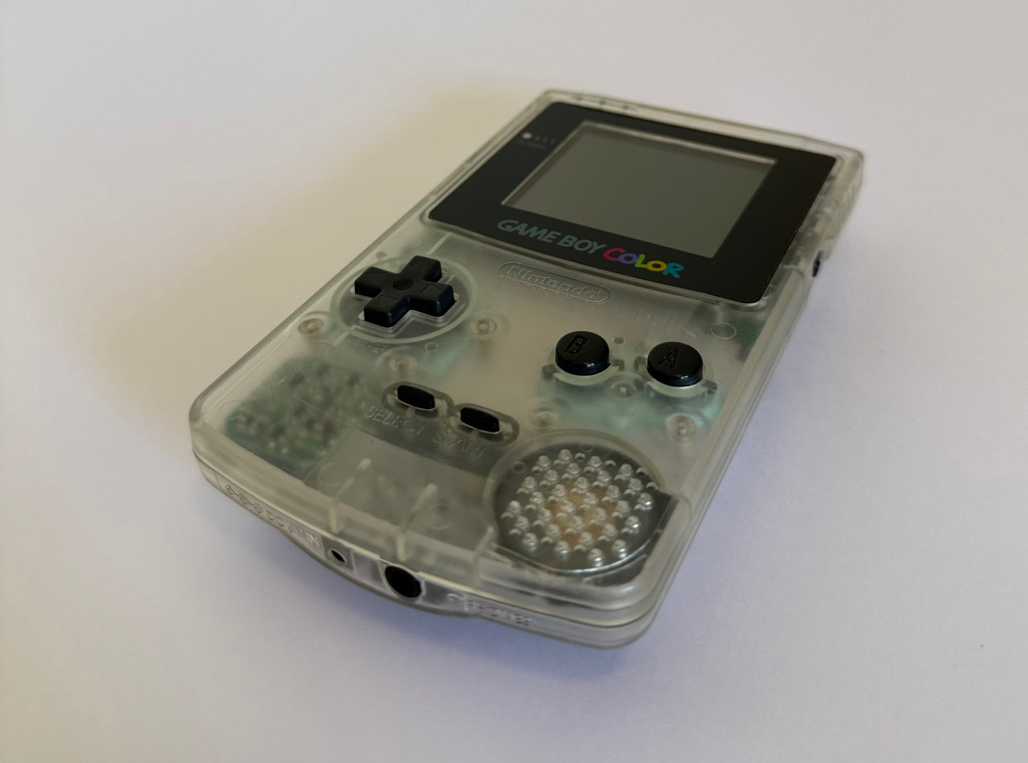 Game Boy Color – Clear | Authentic Japanese Retro Console (Refurbished)
