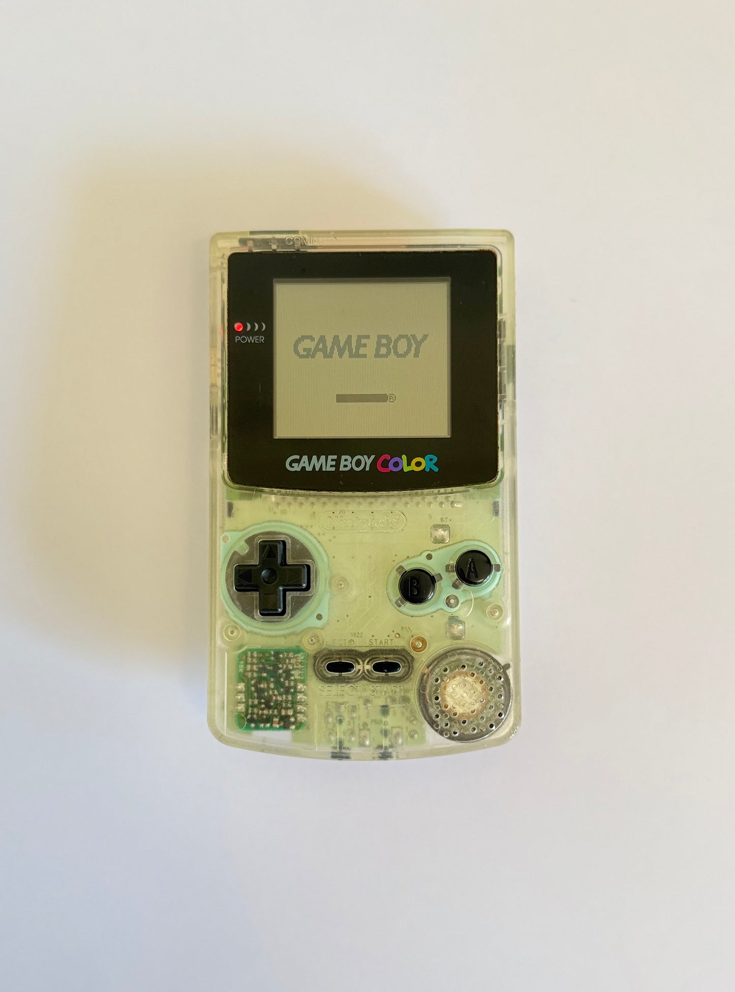 Game Boy Color – Clear | Authentic Japanese Retro Console (Refurbished)