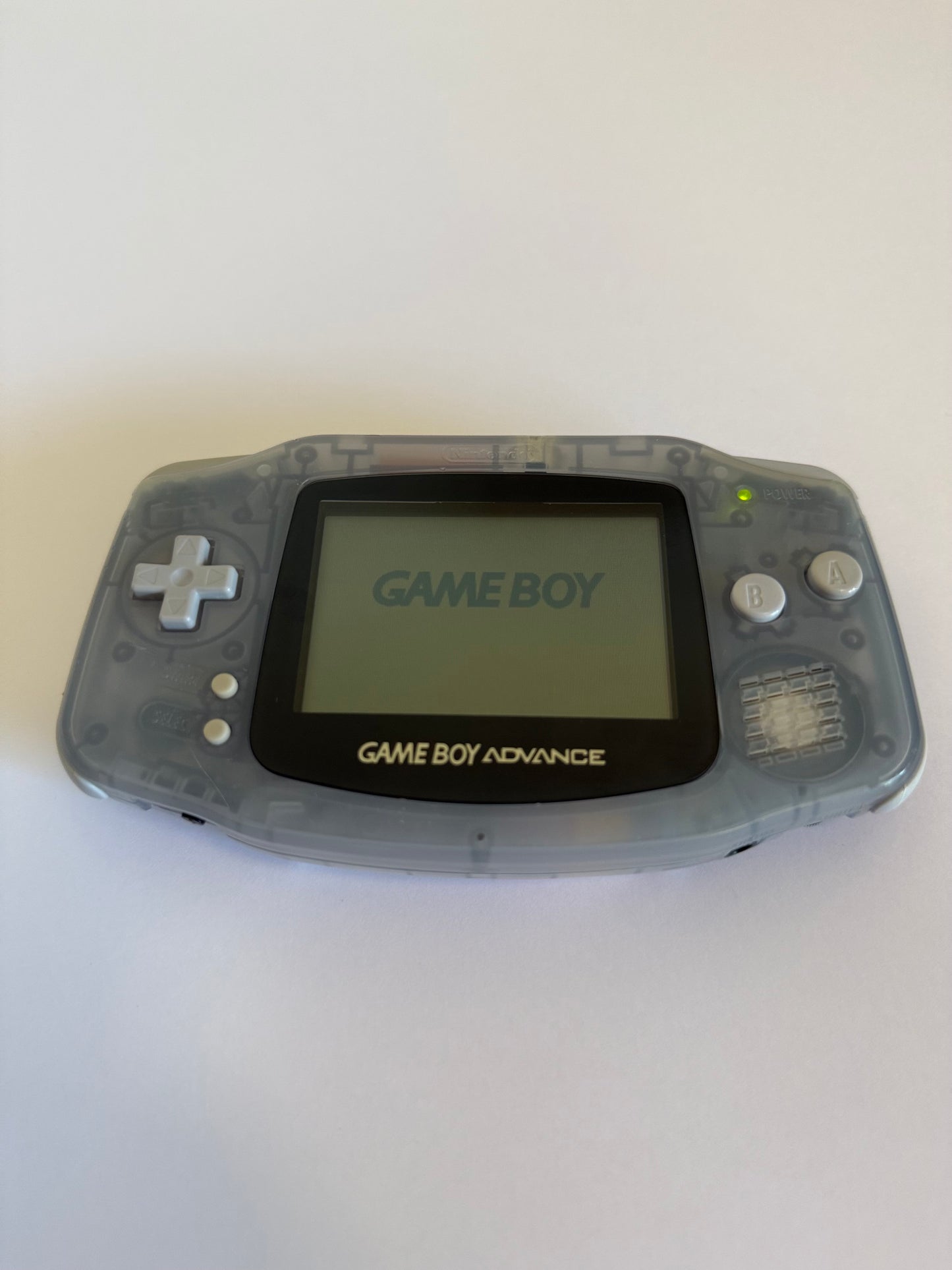 Game Boy Advance – Glacier Blue | Authentic Japanese Retro Console (Refurbished)