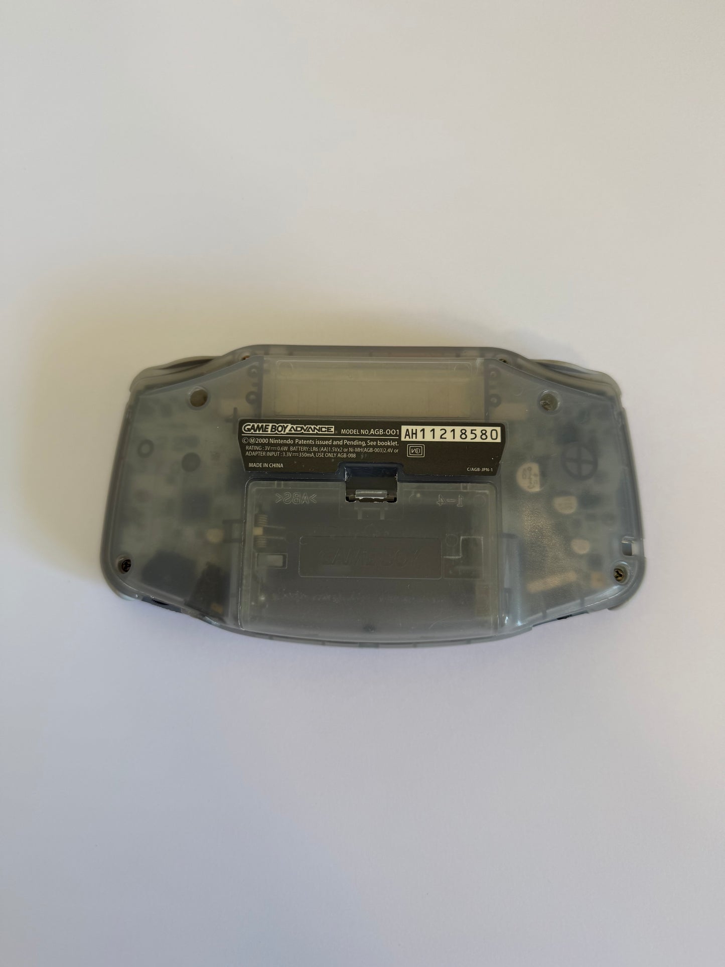 Game Boy Advance – Glacier Blue | Authentic Japanese Retro Console (Refurbished)