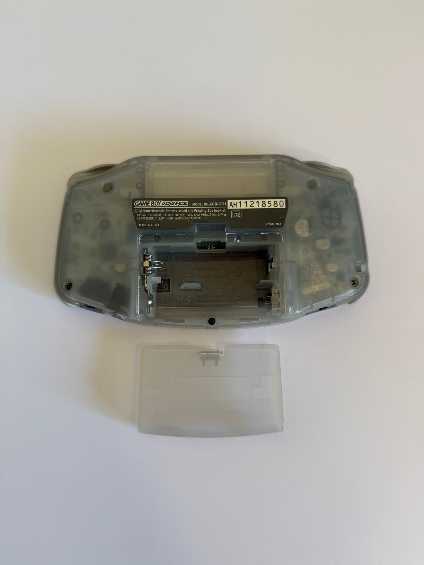 Game Boy Advance – Glacier Blue | Authentic Japanese Retro Console (Refurbished)