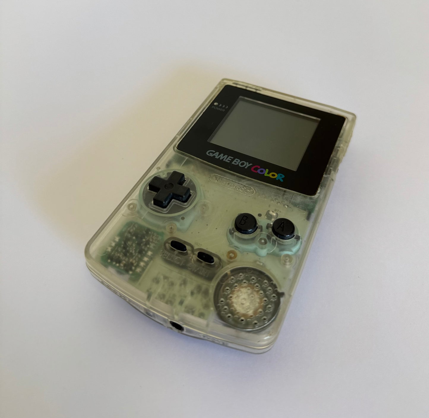 Game Boy Color – Clear | Authentic Japanese Retro Console (Refurbished)