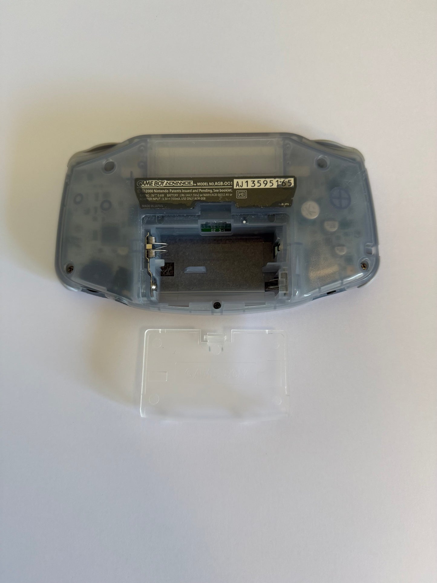 Game Boy Advance – Glacier Blue | Authentic Japanese Retro Console (Refurbished)