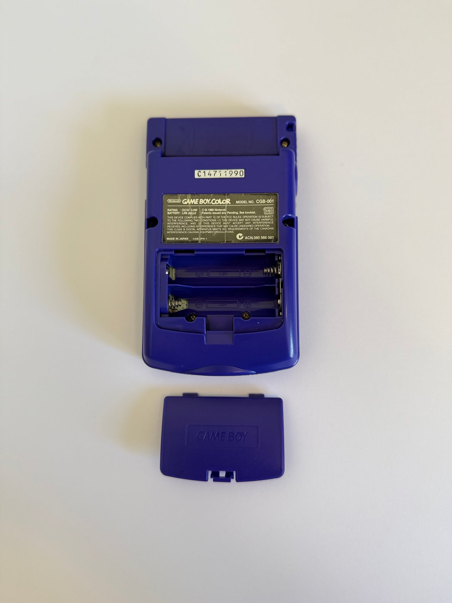 Game Boy Color – Grape | Authentic Japanese Retro Console (Refurbished)