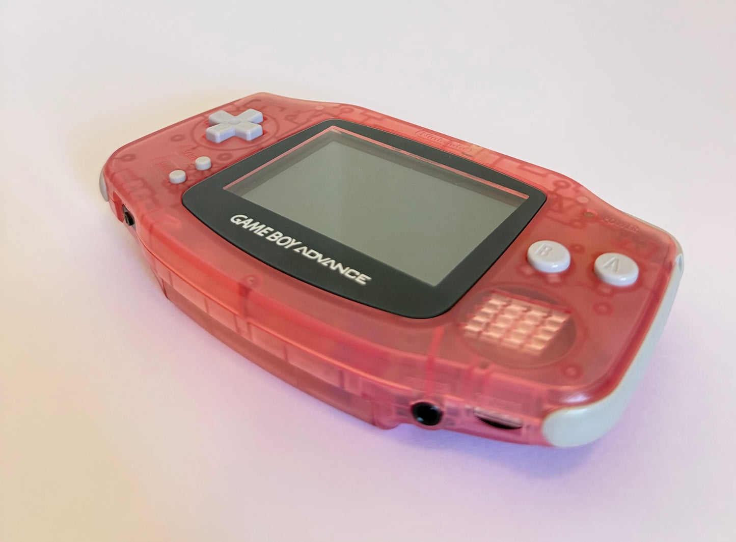 Game Boy Advance – Clear Pink | Authentic Japanese Retro Console (Refurbished)