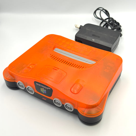 ニンテンドー64 クリアオレンジ本体