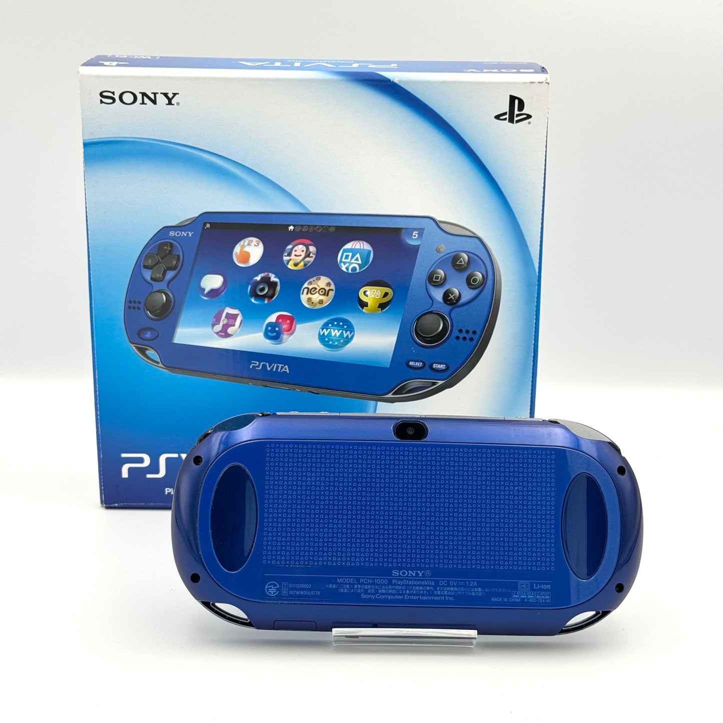 PS Vita 1000 Bleu Saphir – Complet en boîte