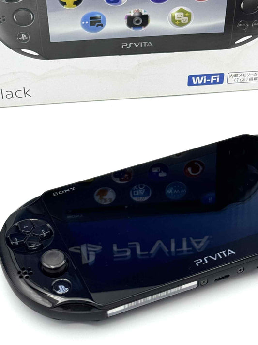 PS Vita 2000 – ブラック 箱入りコンプリート🇯🇵