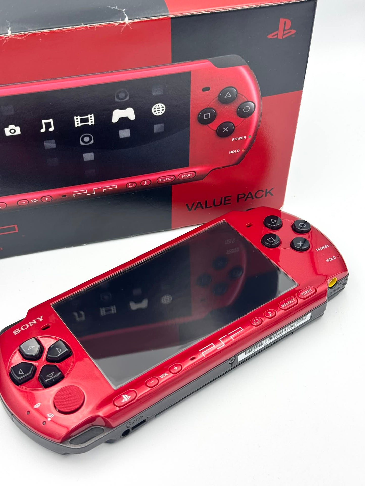 PSP 3000 – レッド / ブラック バリューパック（コンプリート） 