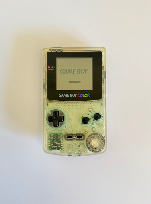 Game Boy Color – Clear | Authentic Japanese Retro Console (Refurbished)