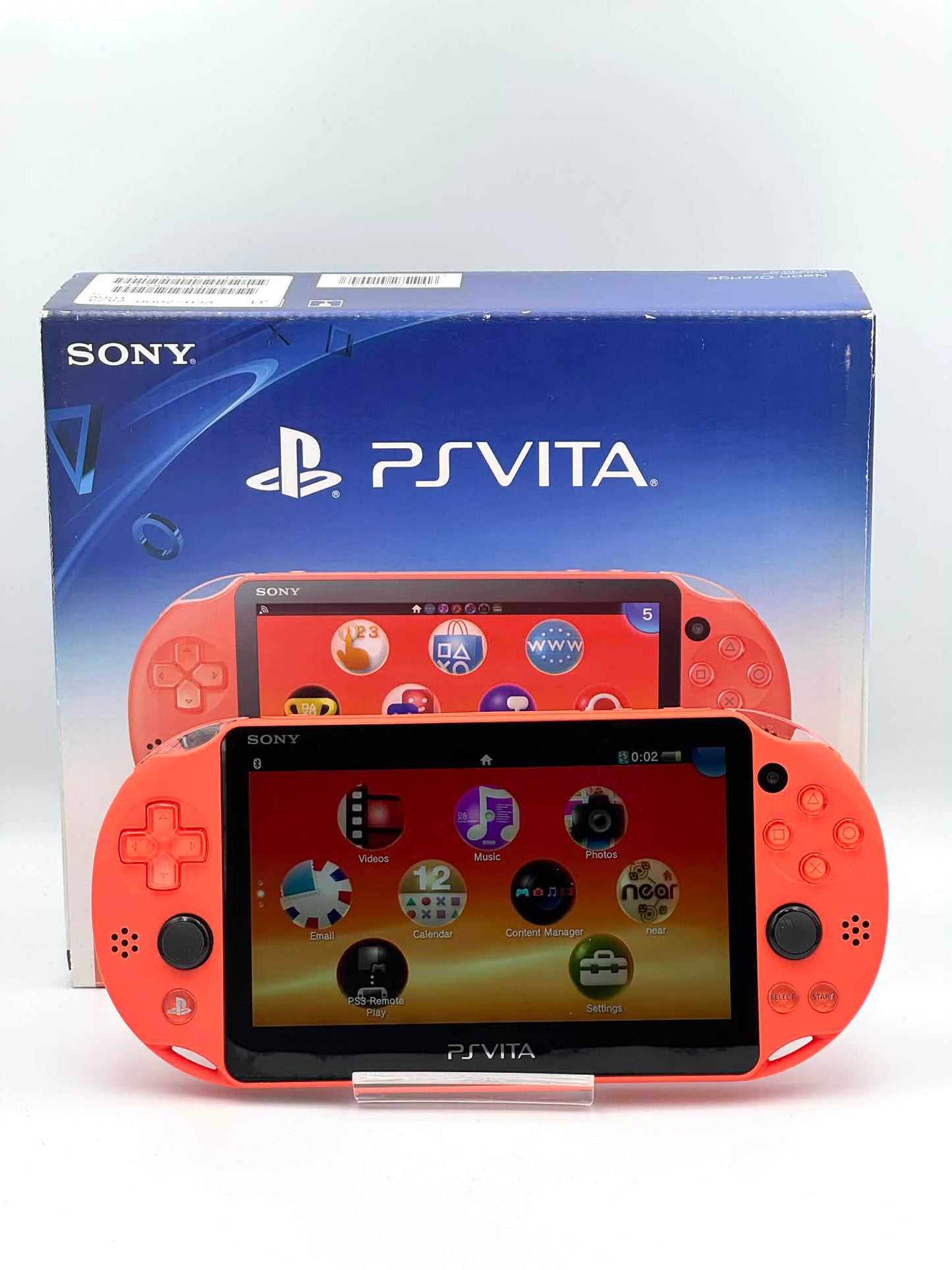 PS Vita 2000 – ネオンオレンジ（箱入りコンプリート） 