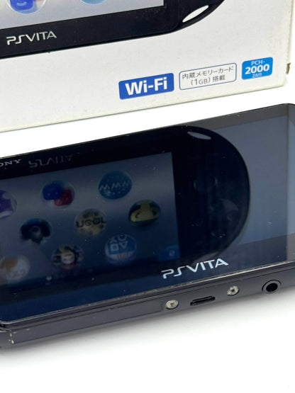 Sony PS Vita 2000 – Black (Boxed)