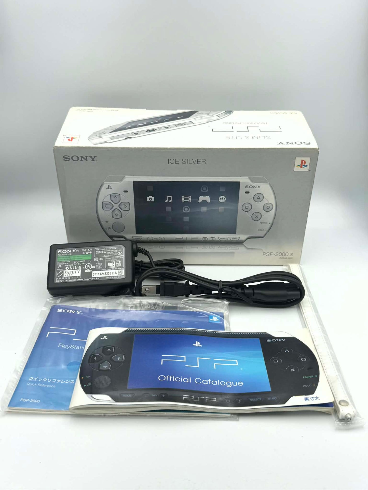Sony PSP 2000 – Ice Silver (Boxed)