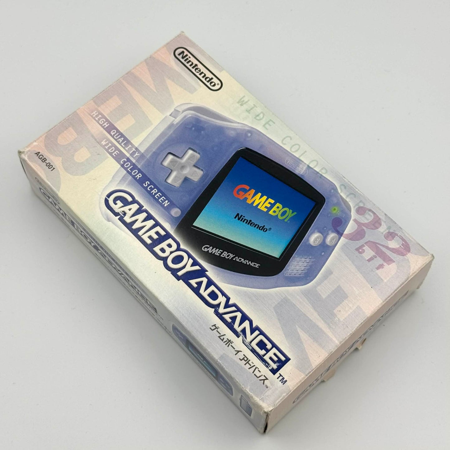 ゲームボーイアドバンス – グレイシャークリア（箱入りコンプリート）
