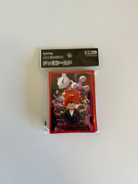 Pokémon Center Japan – Team Rocket’s Glory Deck Sleeves (64 pcs)