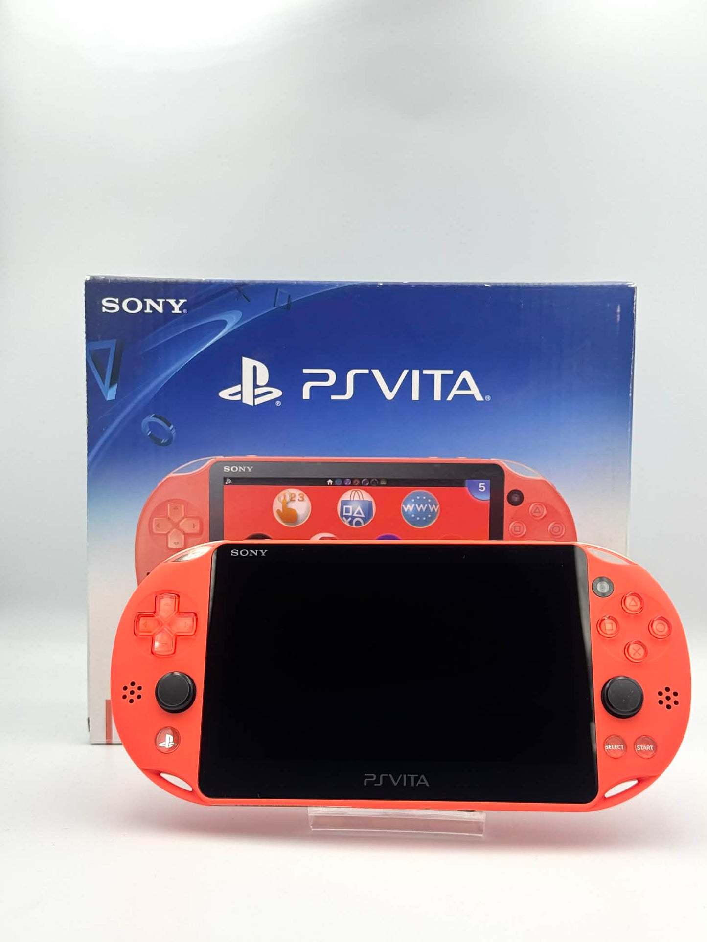 PS Vita 2000 – ネオンオレンジ（箱入りコンプリート） 