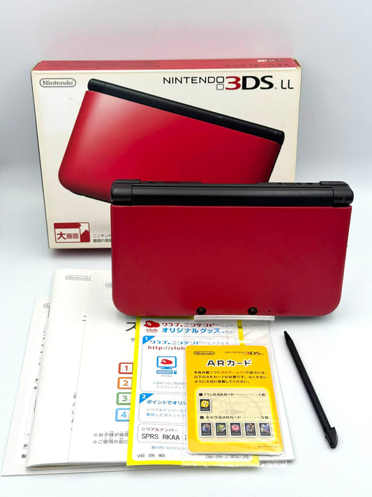 ニンテンドー3DS LL – レッド＆ブラック（コンプリートボックス） 