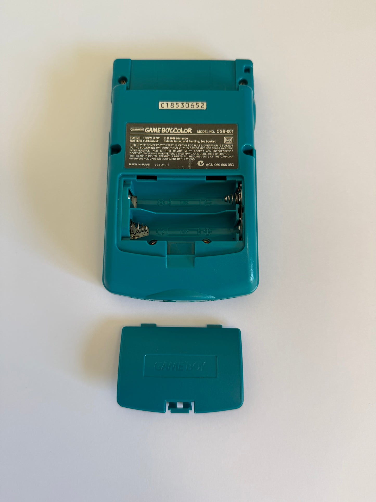 Game Boy Color – Teal | Authentic Japanese Retro Console (Refurbished)