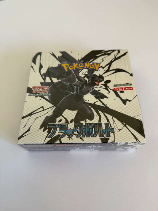 Pokémon Card Game – Black Bolt Booster Box (SV11b) | Authentic Japanese Sealed Display (30 Packs)