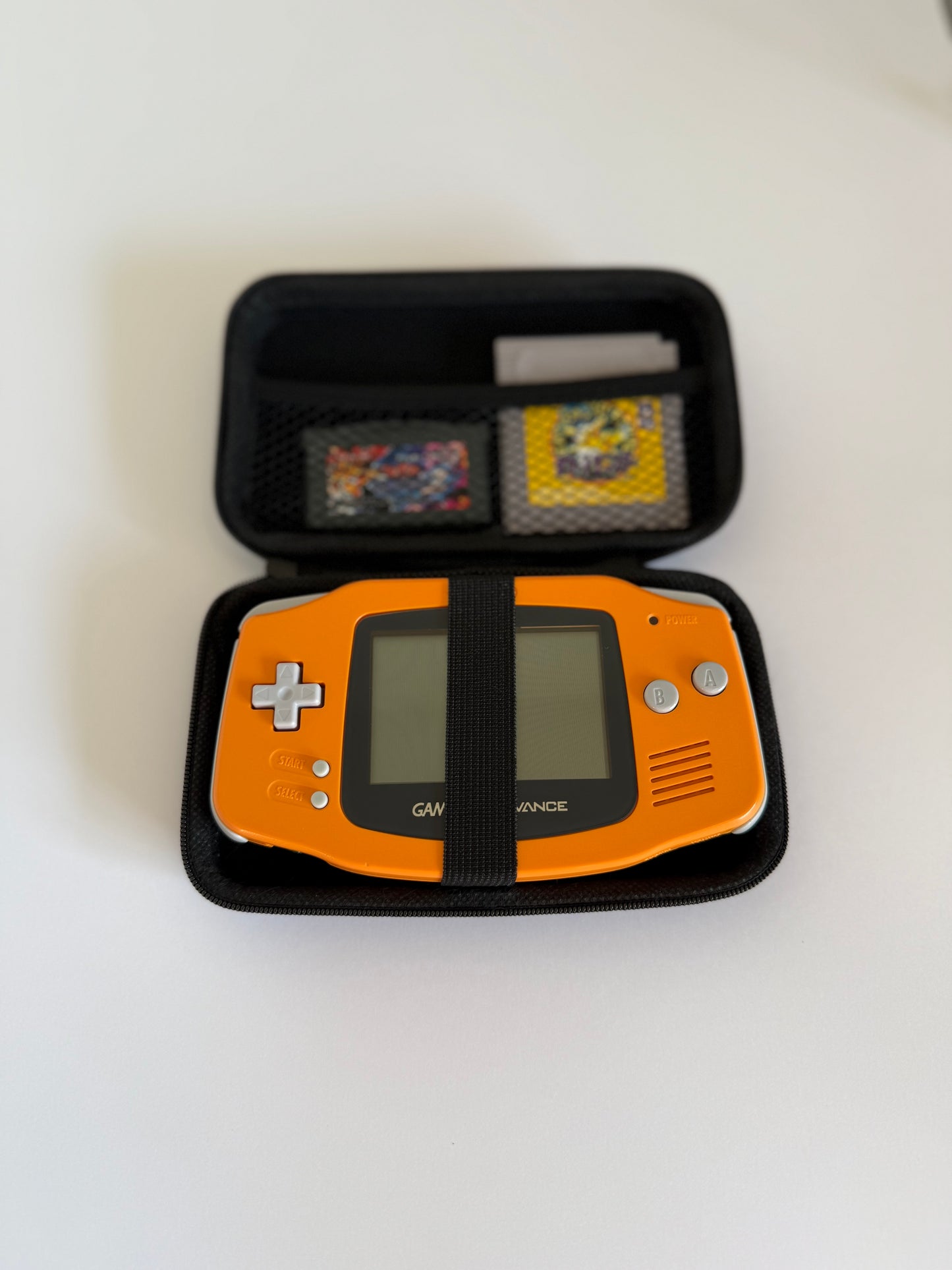 Nintendo Game Boy Carrying Case (Black) – Hard Shell Travel Pouch – For Game Boy, Game Boy Color & Game Boy Advance