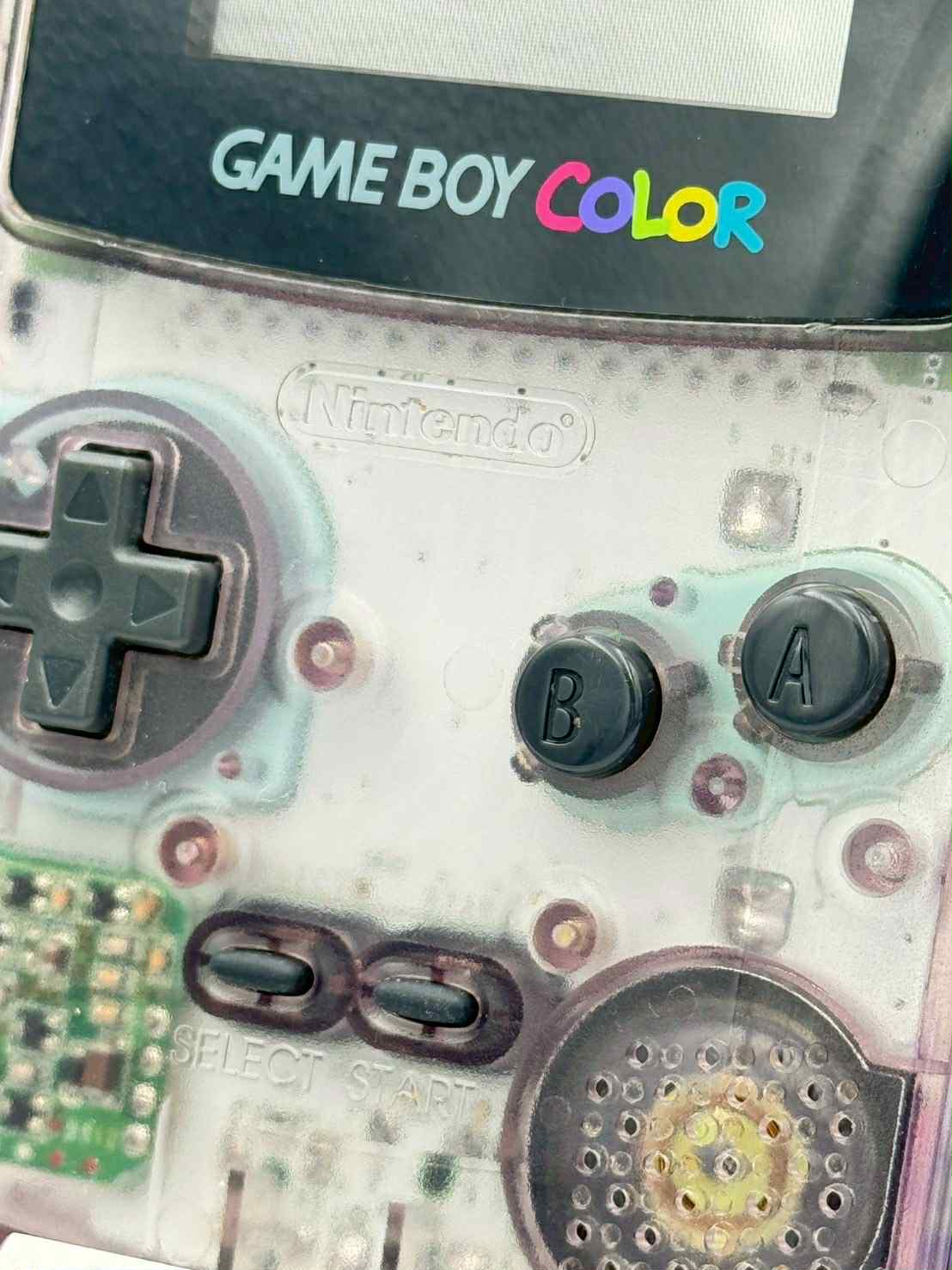 ゲームボーイカラー パープル – 箱と説明書付き