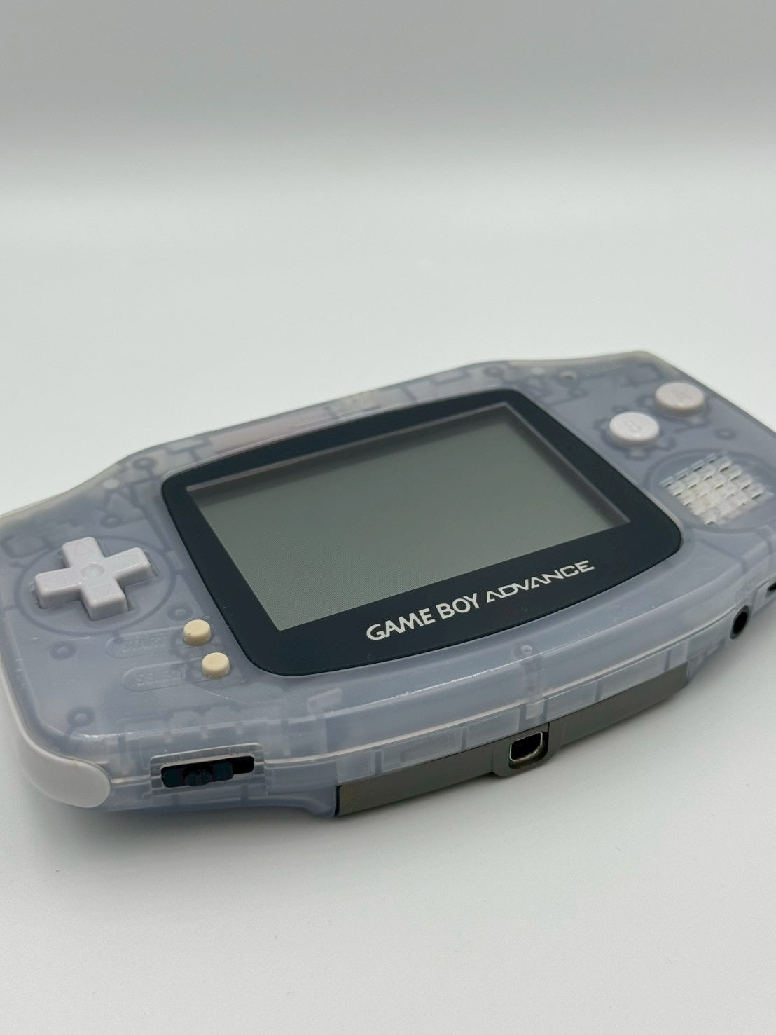 ゲームボーイアドバンス – グレイシャーブルー（透明） 