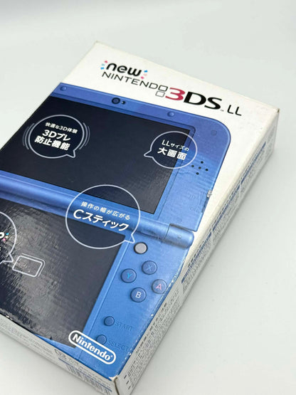 New Nintendo 3DS LL – メタリックブルー（コンプリートボックス） 