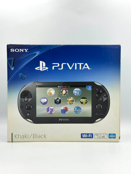 PS Vita 2000 – Kaki / Noir 