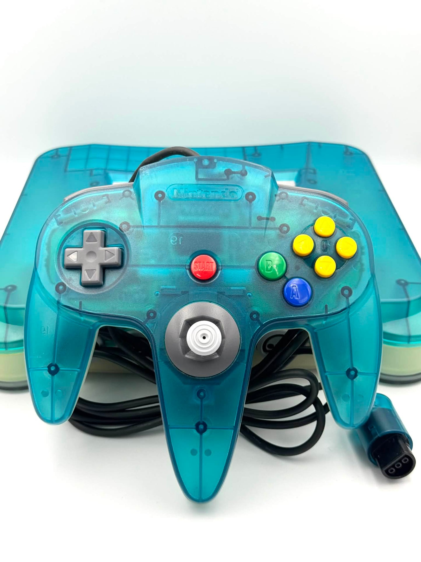 ニンテンドー64 クリアブルー - 日本語版
