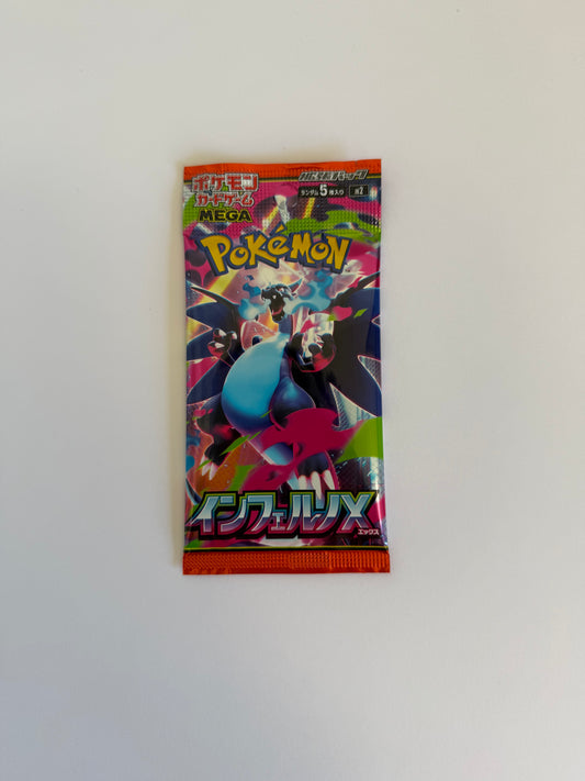 Pokémon Card Game – Inferno EX Booster Pack (M2) | Authentic Japanese Sealed Pack