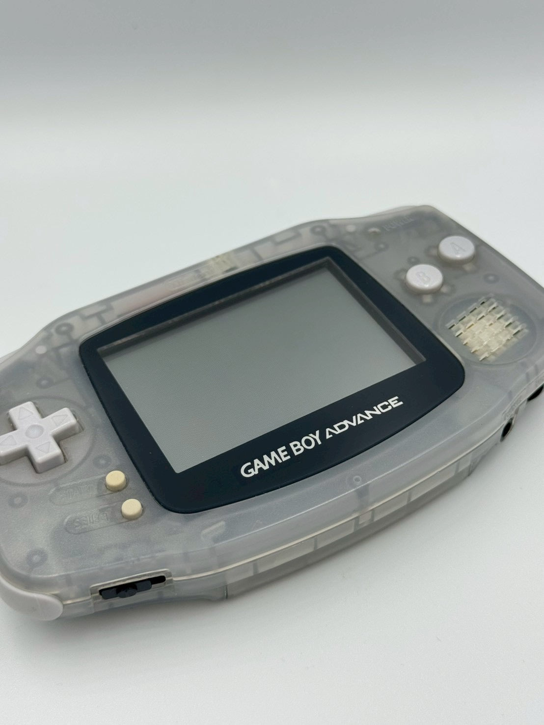 ゲームボーイアドバンス – グレイシャーブルー（透明）