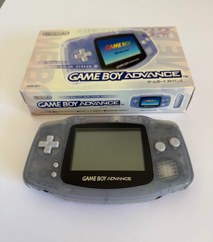 Game Boy Advance – Glacier | Authentic Japanese Retro Console (Refurbished, with Original Box)