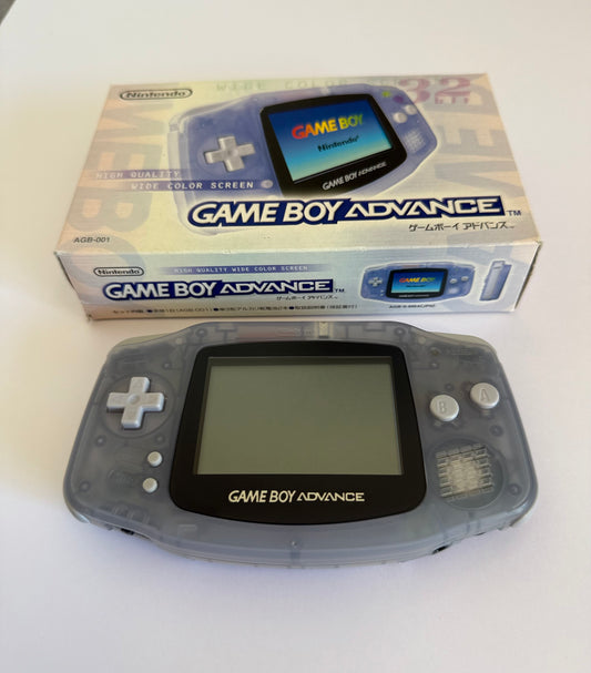 Game Boy Advance – Glacier | Authentic Japanese Retro Console (Refurbished, with Original Box)
