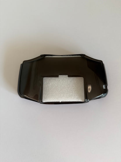 Nintendo Game Boy Advance Back Shell – Smoke Black Transparent (AGB-001 Compatible) – Replacement Housing – Japan