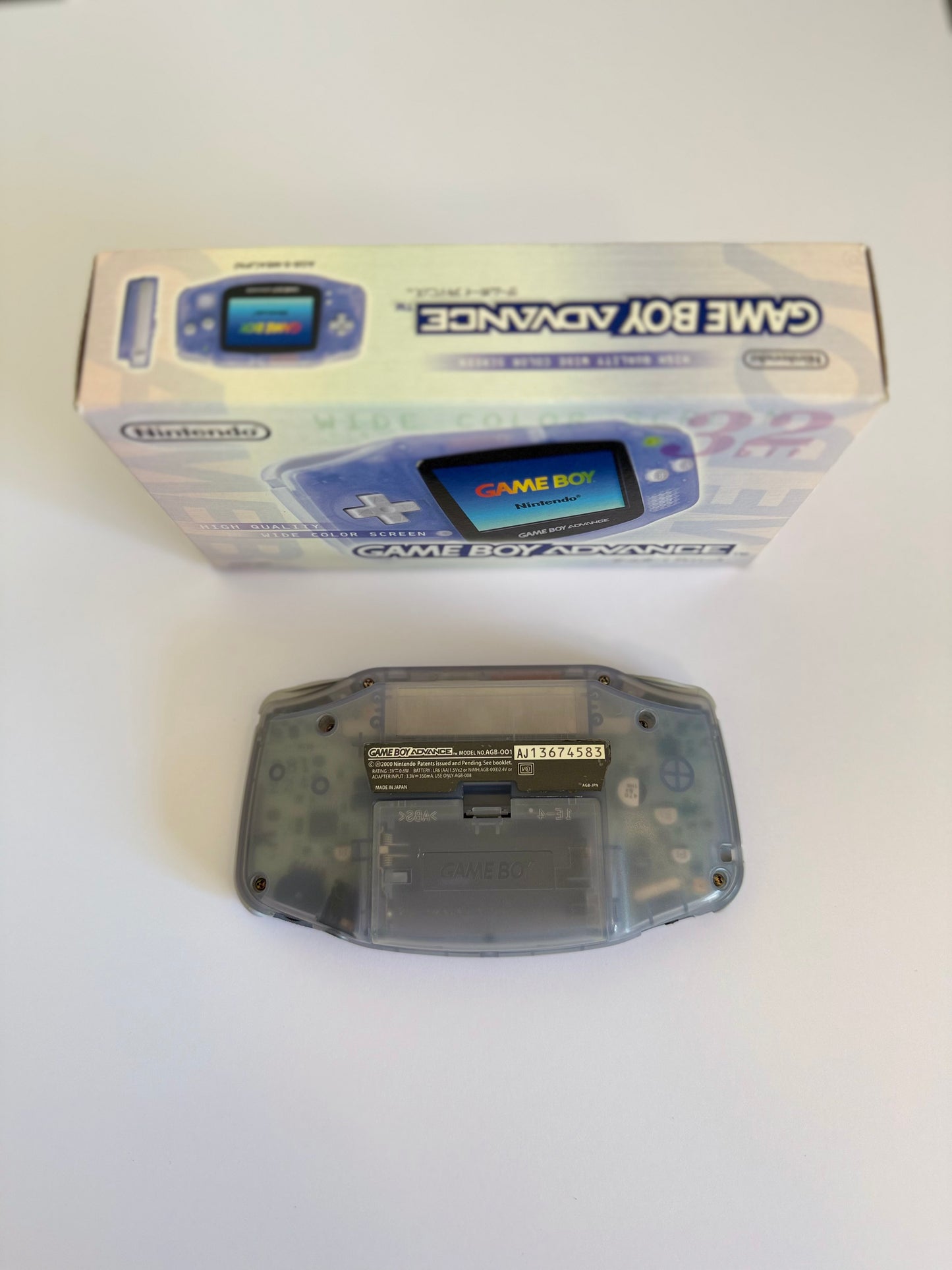 Game Boy Advance – Glacier | Authentic Japanese Retro Console (Refurbished, with Original Box)
