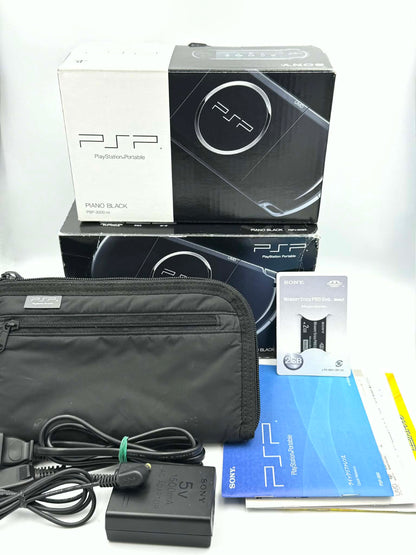 PSP 3000 – Piano Black VALUE PACK