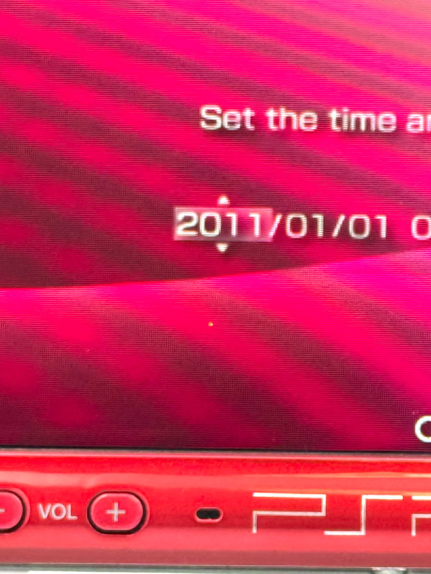 ソニー PSP 3000 – レッド