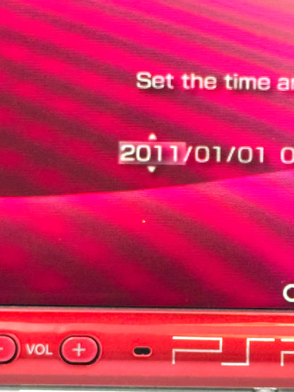ソニー PSP 3000 – レッド