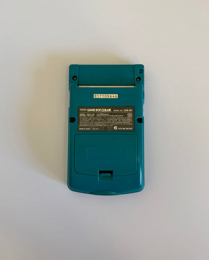 Game Boy Color – Teal | Authentic Japanese Retro Console (Refurbished)