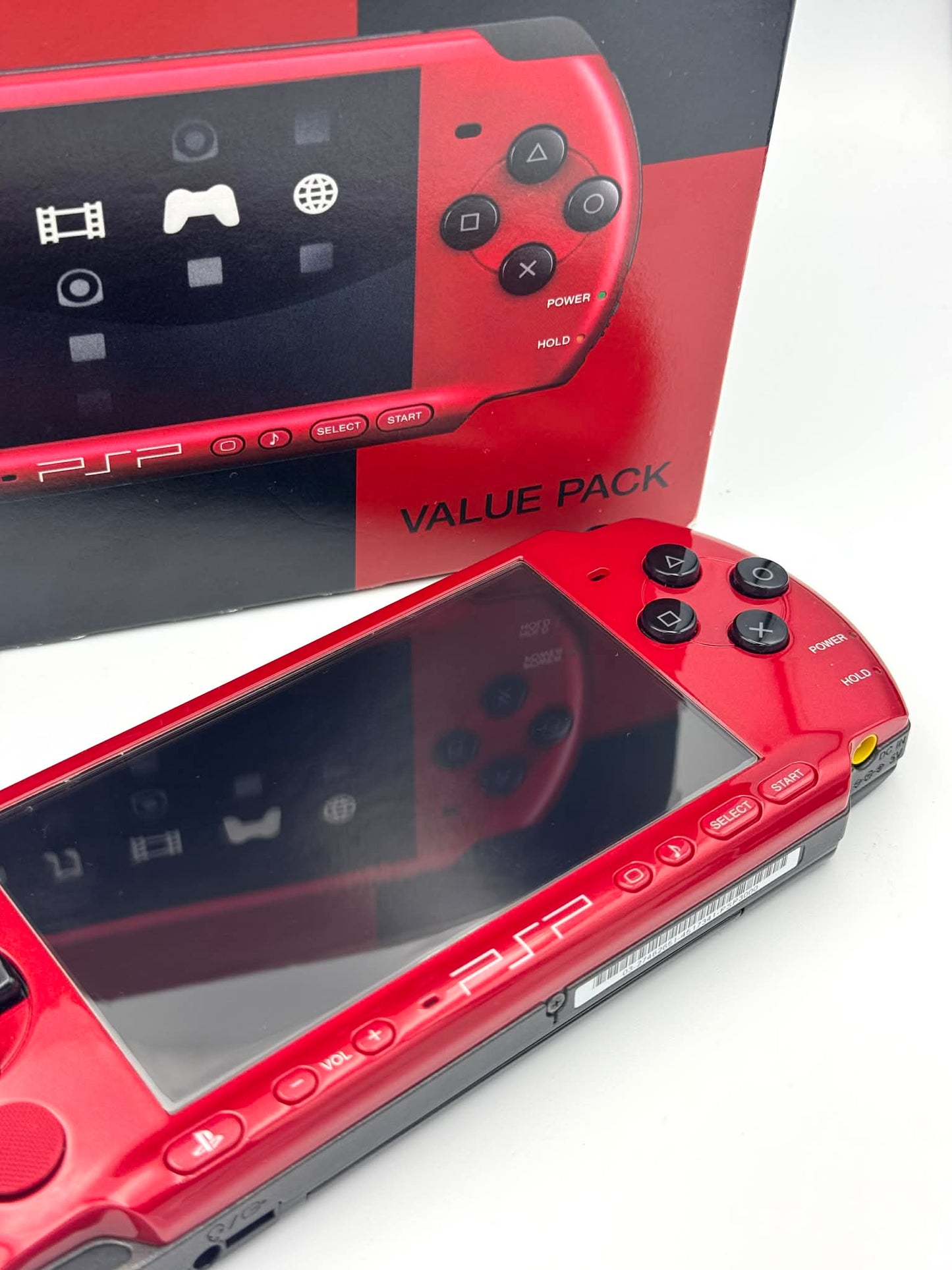 PSP 3000 – レッド / ブラック バリューパック（コンプリート） 