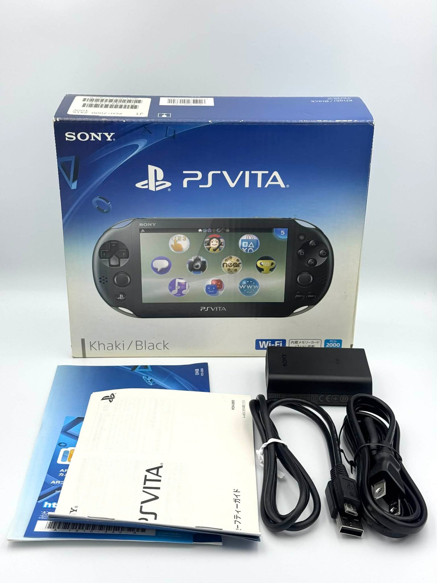 PS Vita 2000 – Kaki / Noir 