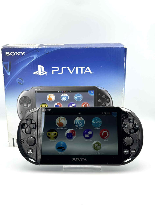 PS Vita 2000 – ブラック 箱入りコンプリート🇯🇵 