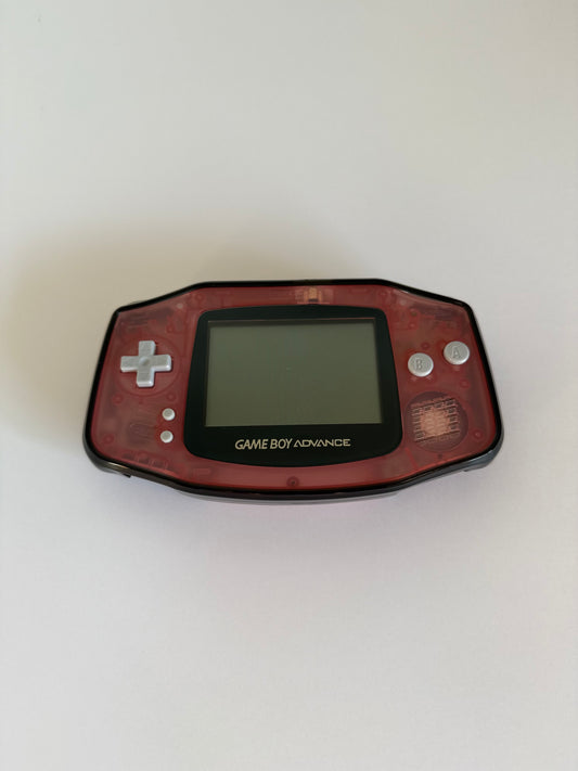 Nintendo Game Boy Advance Back Shell – Smoke Black Transparent (AGB-001 Compatible) – Replacement Housing – Japan