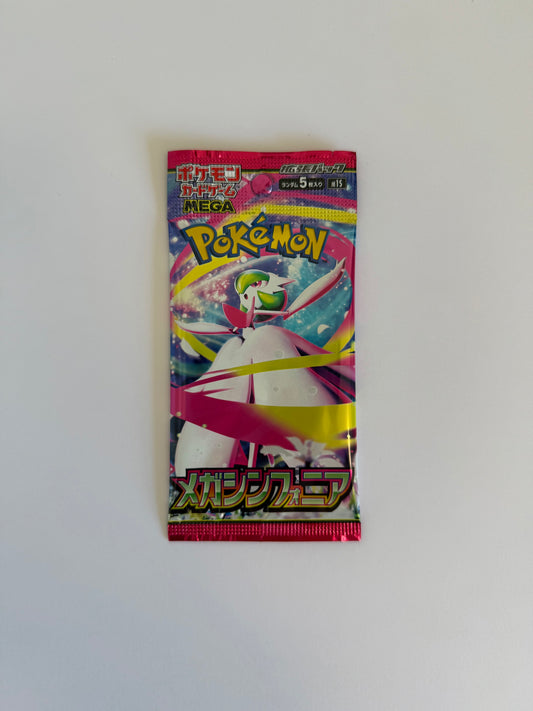 Pokémon Card Game – Mega Shinno Booster Pack (M1S) | Authentic Japanese Sealed Pack
