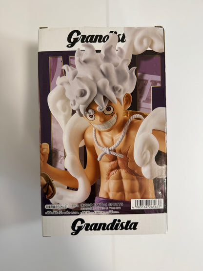One Piece Grandista Monkey D. Luffy Gear 5 Figure – Bandai Banpresto Official | 25th Anniversary Edition