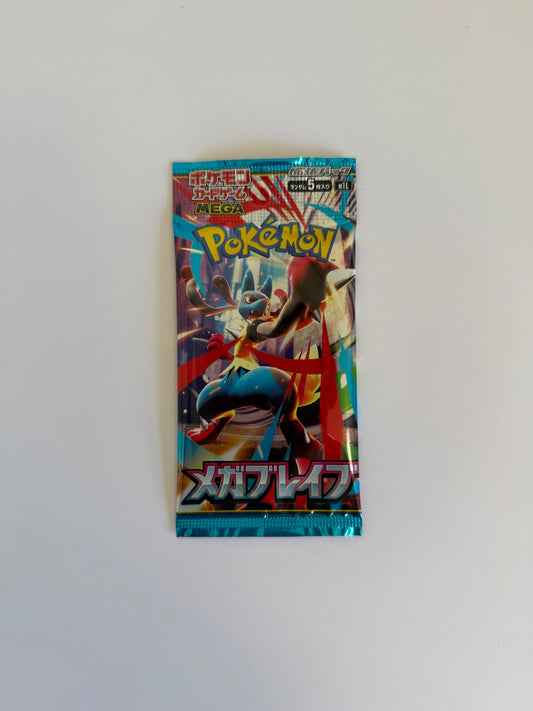 Pokémon Card Game – Mega Brave Booster Pack (M1L) | Authentic Japanese Sealed Pack