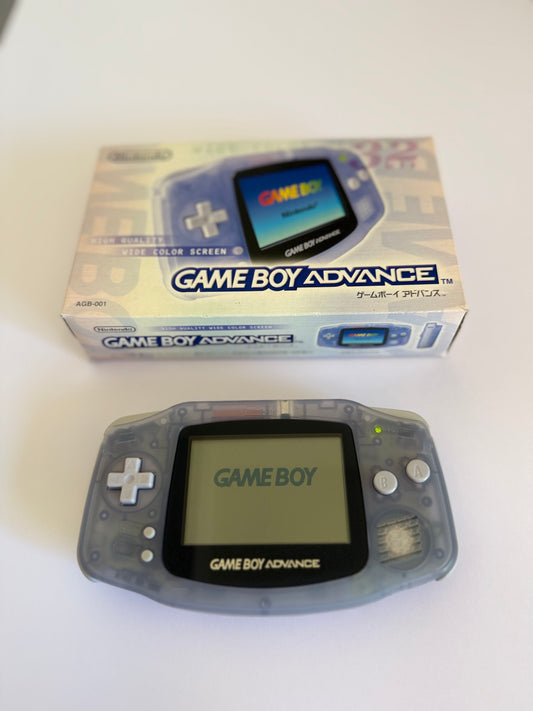 Game Boy Advance – Glacier | Authentic Japanese Retro Console (Refurbished, with Original Box)