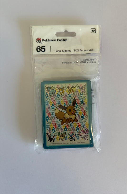 Pokémon Center – Eevee Prismatic Sleeves (65 pcs)