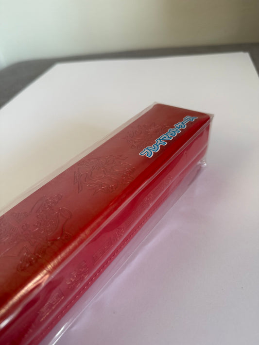 Pokémon Center Japan Playmat Case – Red Embossed Edition – Official Pokémon TCG Storage Box – 2023 Release