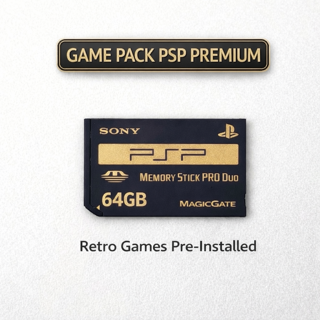 PSP レトロゲームパック プレミアム – メモリーカード